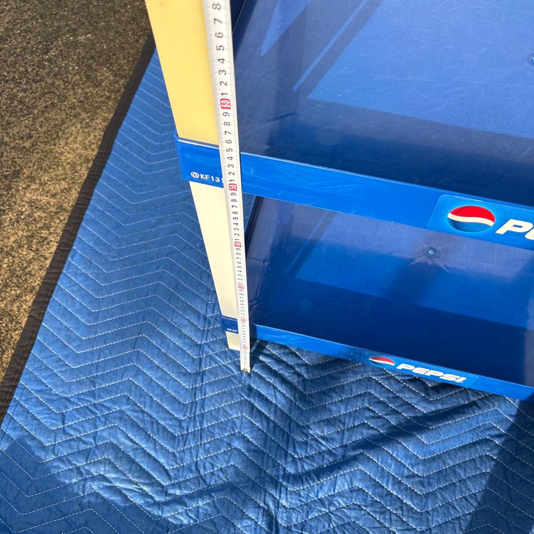 C013 PEPSI 3段スチールラック