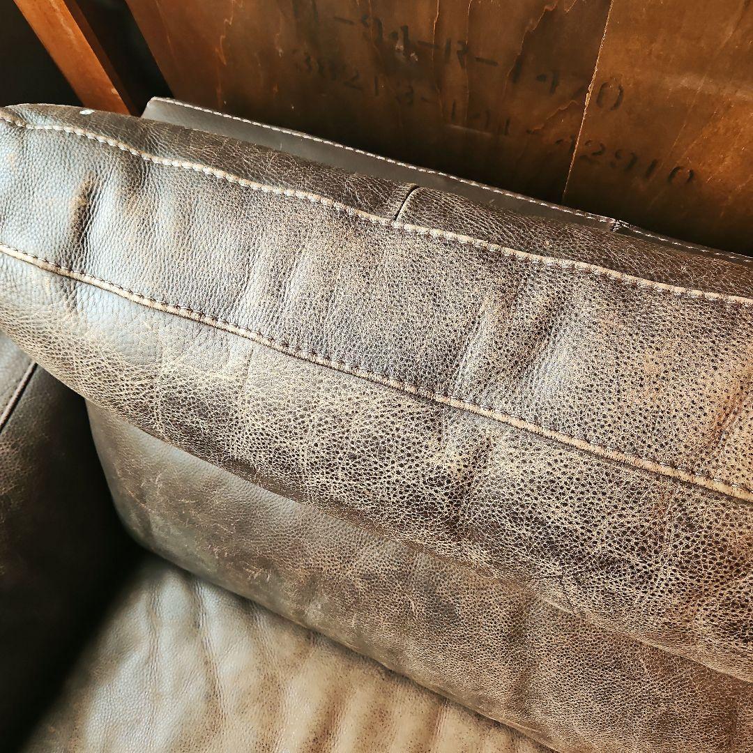 INCANTO ITALY ヴィンテージ 本革 ソファ 80万