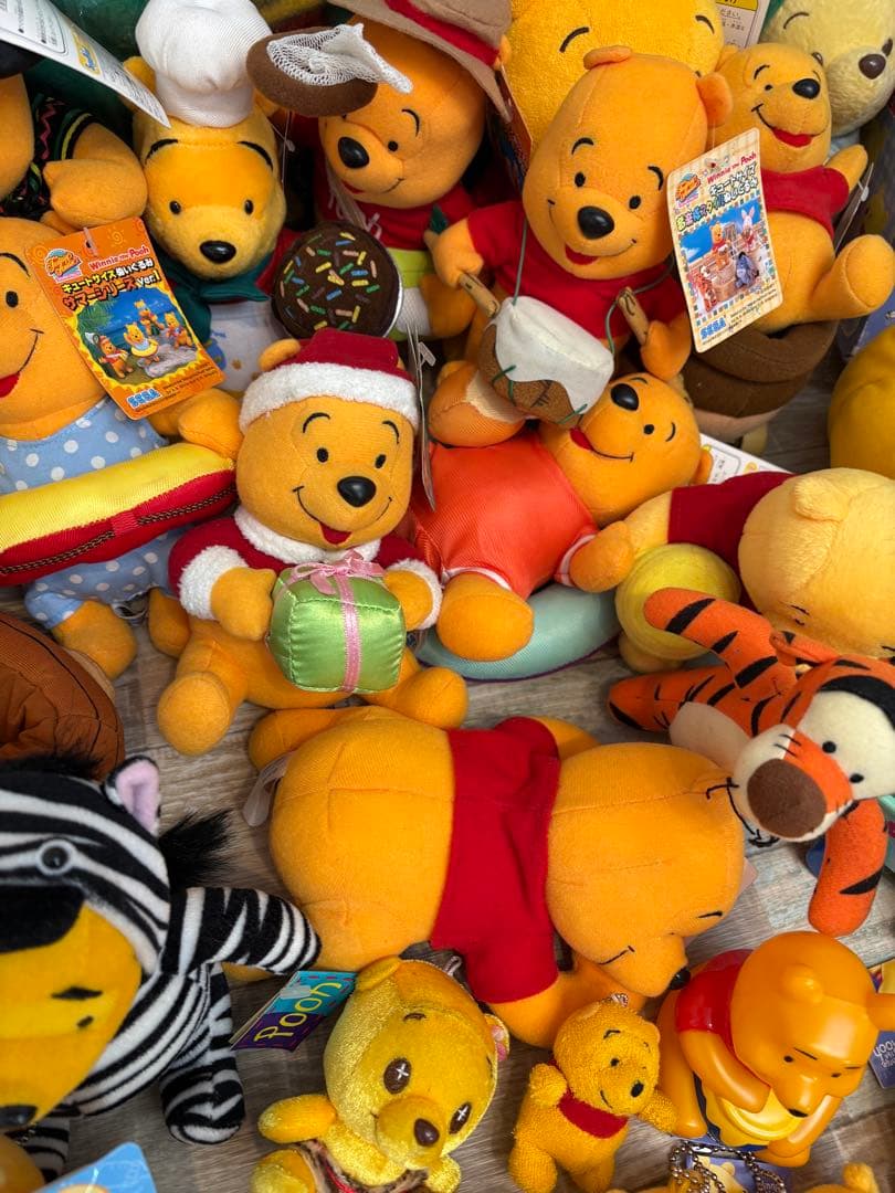 1000円引　プーさん　イーヨー　ディズニー　まとめ売　レア　ぬいぐるみ