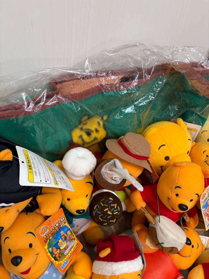 1000円引　プーさん　イーヨー　ディズニー　まとめ売　レア　ぬいぐるみ