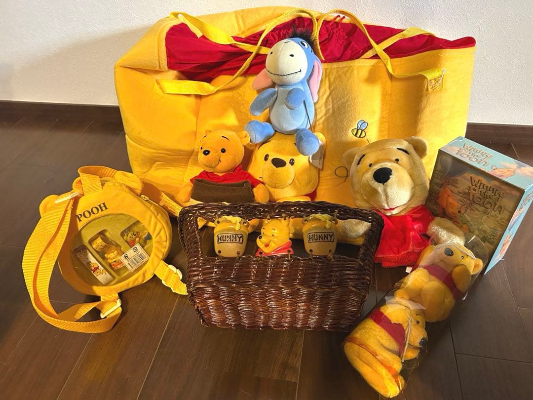 1000円引　プーさん　イーヨー　ディズニー　まとめ売　レア　ぬいぐるみ