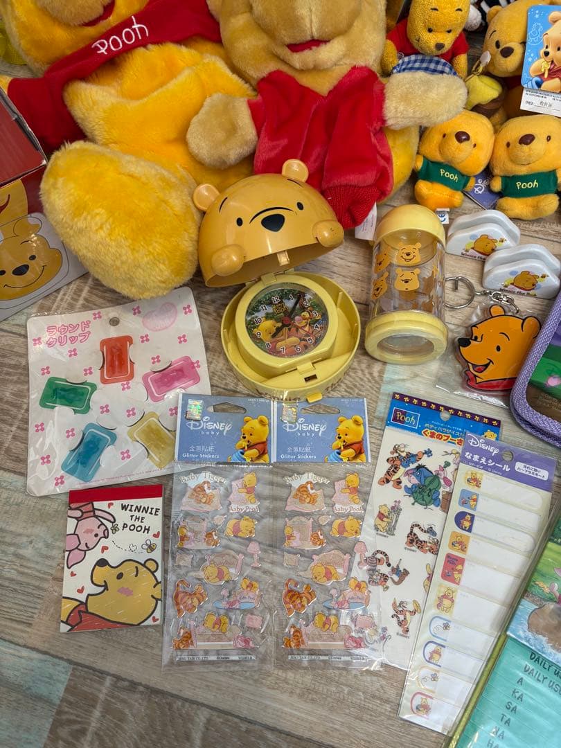 1000円引　プーさん　イーヨー　ディズニー　まとめ売　レア　ぬいぐるみ