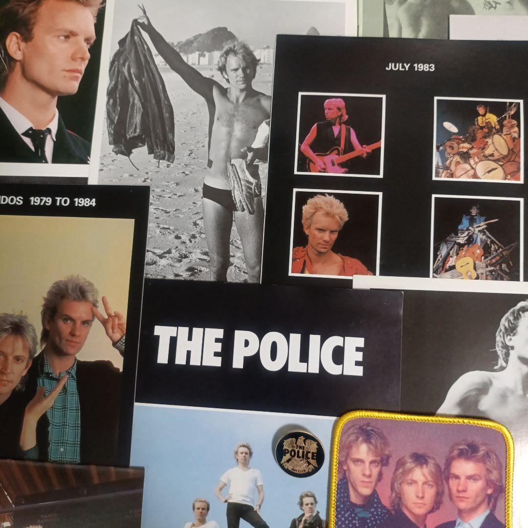 THE POLICE/STING 1988 特製ピンバッジ&ファンクラブセット