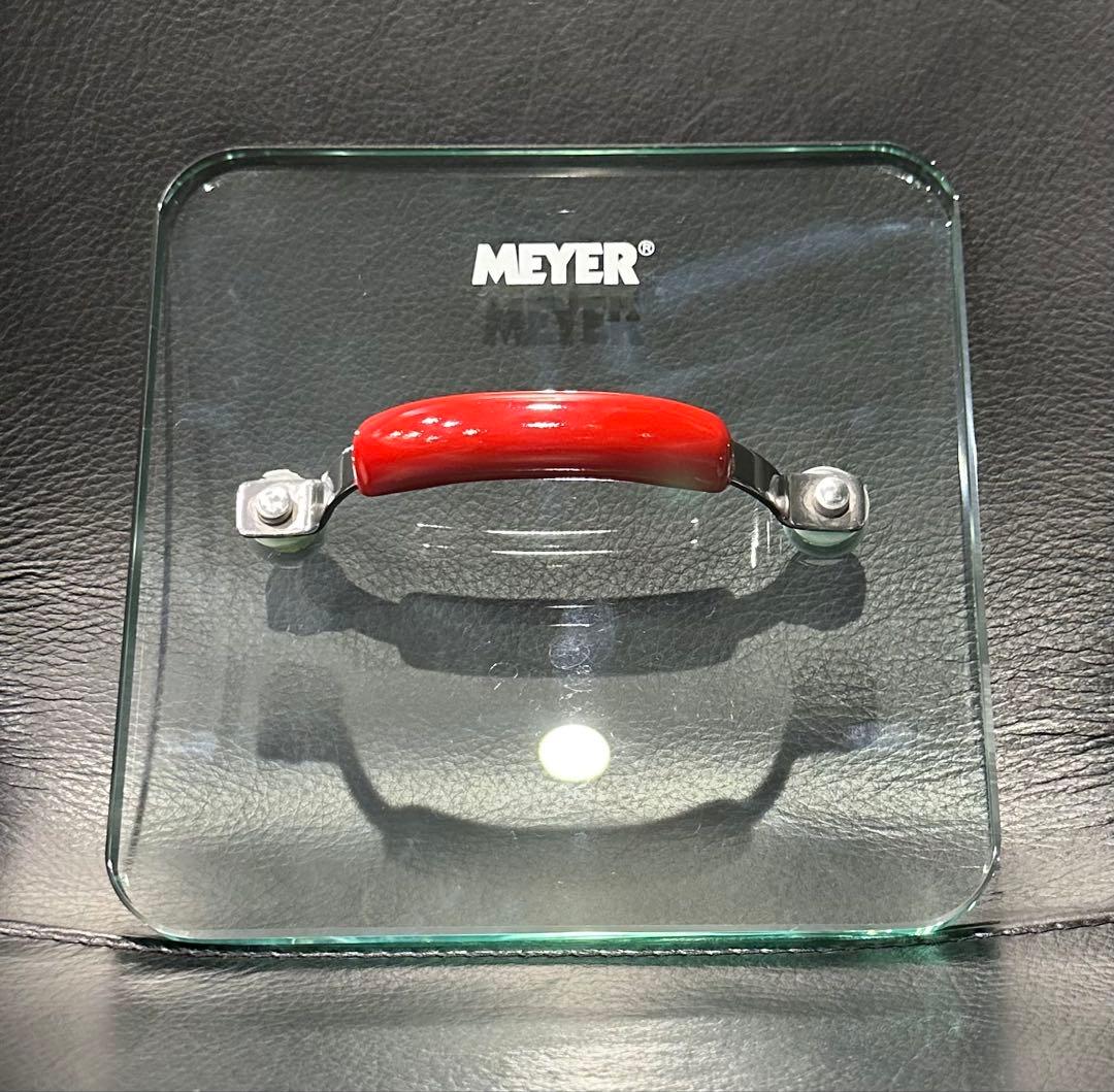 ネ*リ様 【MEYERマイヤー】スクエアグリルパン 24cm《REDレッド》