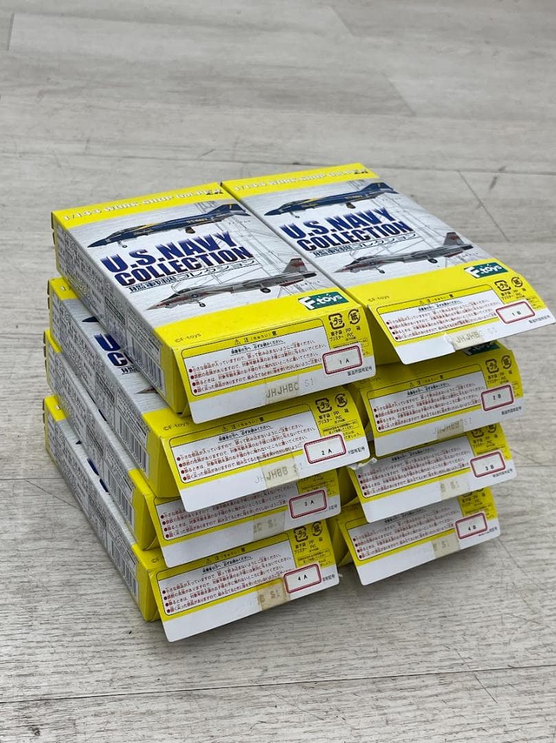 未組立 エフトイズ 艦載機コレクション 全8種 まとめて U.S.NAVY