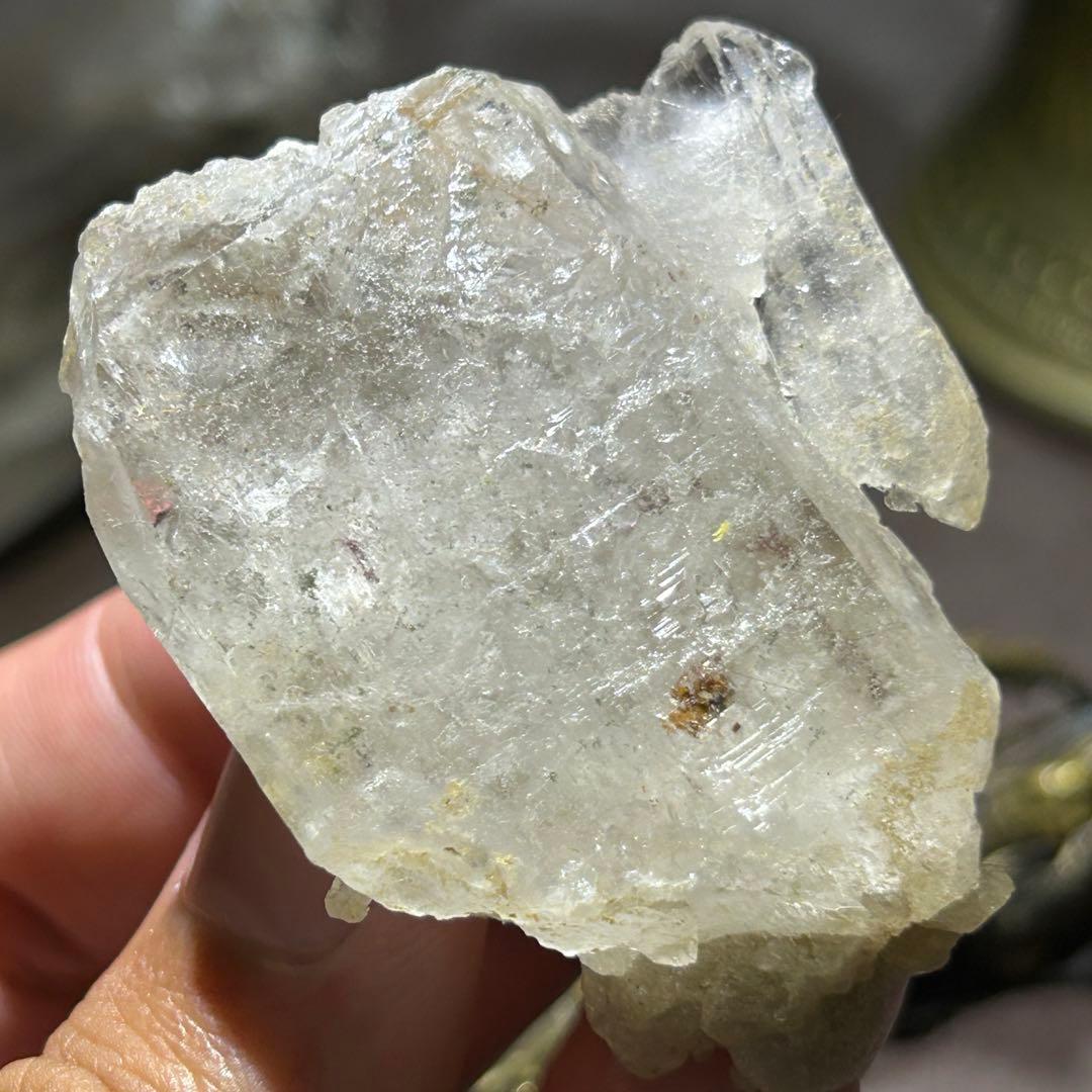 ☆別格高級品！来福開運秘宝⑥！マニハール！ルチル　クローライト　水晶　原石