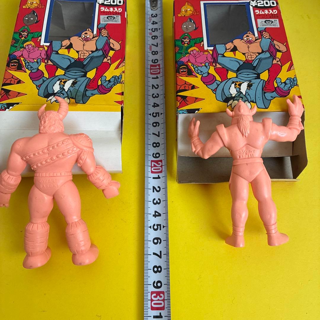 H*i様 ビッグキン肉マン　フィギュア 2個セット1986年製