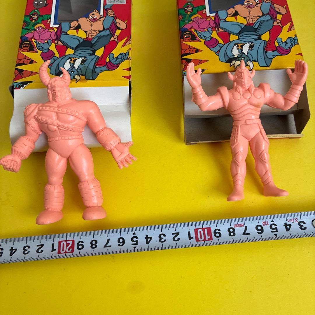 H*i様 ビッグキン肉マン　フィギュア 2個セット1986年製