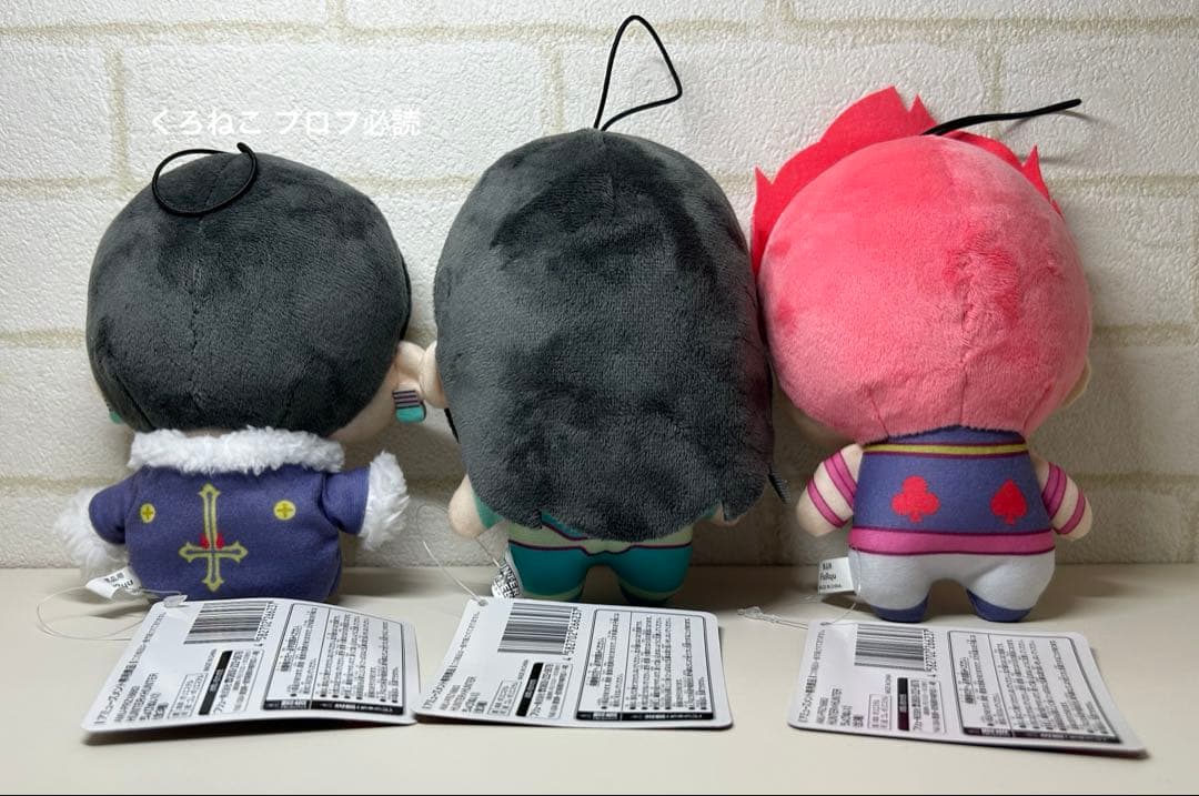 HUNTER × HUNTER ちょぴぬい② ヒソカ イルミ クロロ 全3種