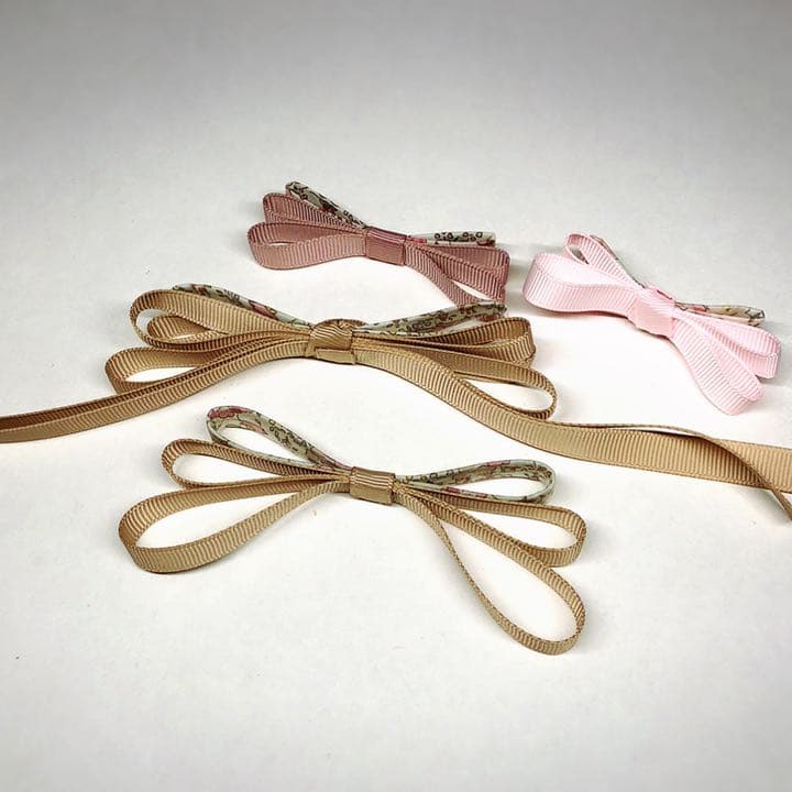 リバティ スリムリボン *商品説明ページ* ヘアゴム ヘアクリップ