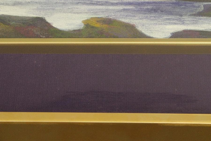 由里本出 作「岬」シール 保証(ZE818)