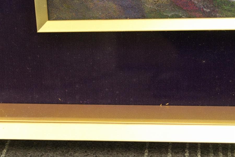 由里本出 作「岬」シール 保証(ZE818)