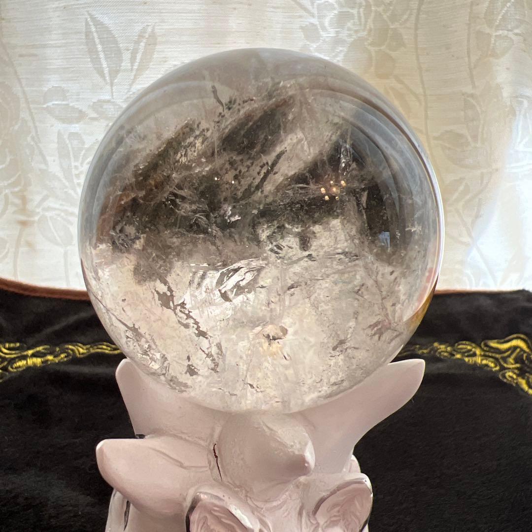 天然石　ガーデンクォーツ　スフィア