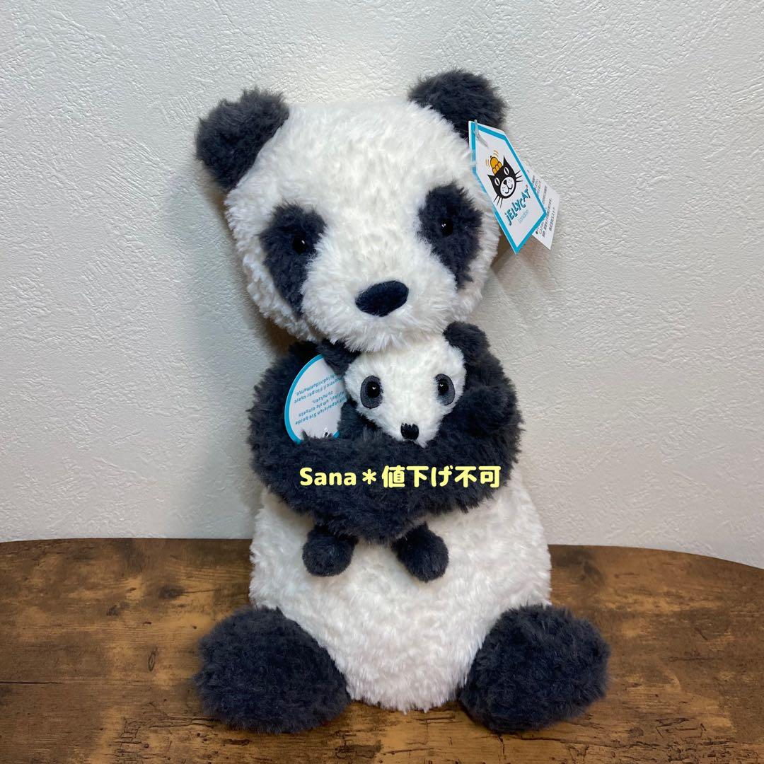 新品　 Huddles Panda パンダ　親子　ぬいぐるみ