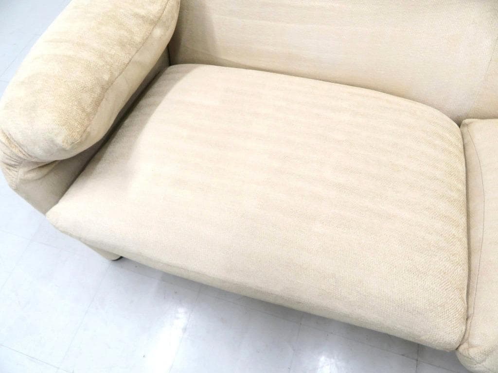 展示品　カッシーナ　マラルンガ　2人掛けソファ　ワイドラブソファ　ラブソファ