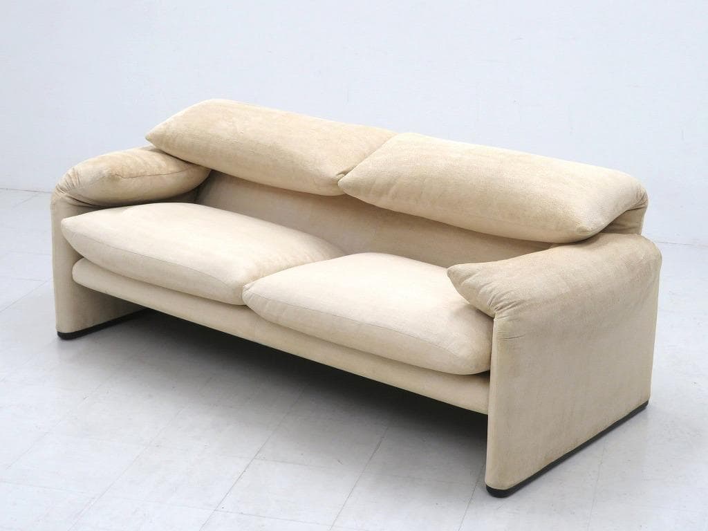 展示品　カッシーナ　マラルンガ　2人掛けソファ　ワイドラブソファ　ラブソファ