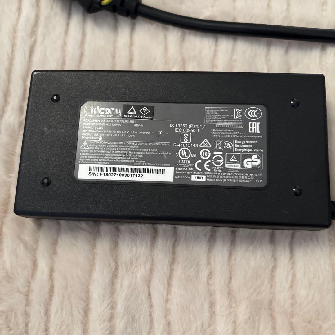 DAIV NG4500 i7-7700HQ 32GB GTX1050 ノートPC