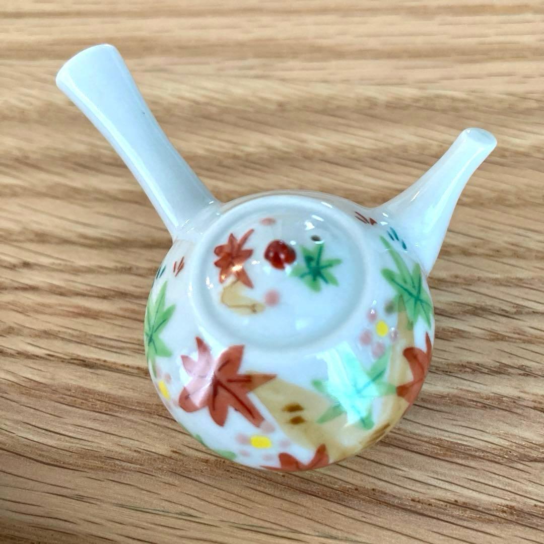 朝日堂 絵変り急須 箸置き ５個セット