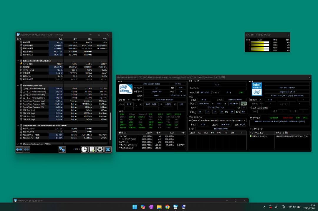 【CHUWI】GemiBook Pro【ノートPC】