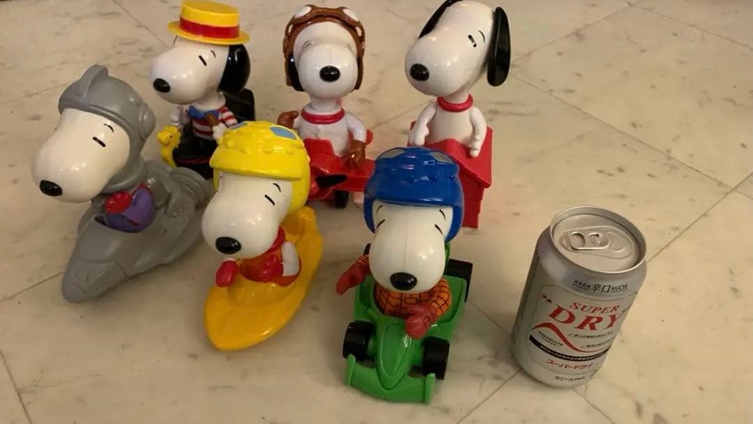 スヌーピー フィギュアセット 6体