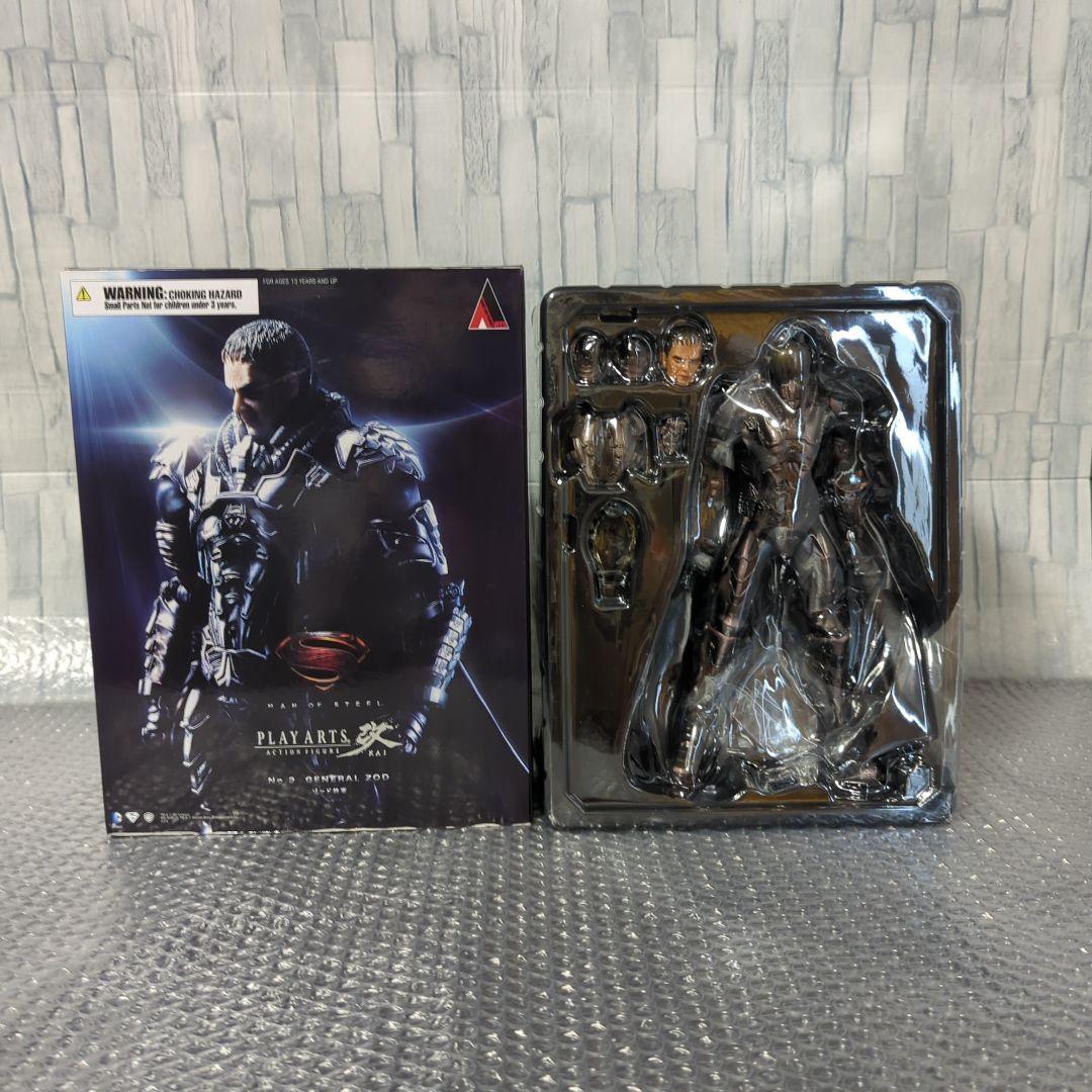 【希少】プレイアーツ改　ゾッド将軍　マン・オブ・スティール　アクションフィギュア