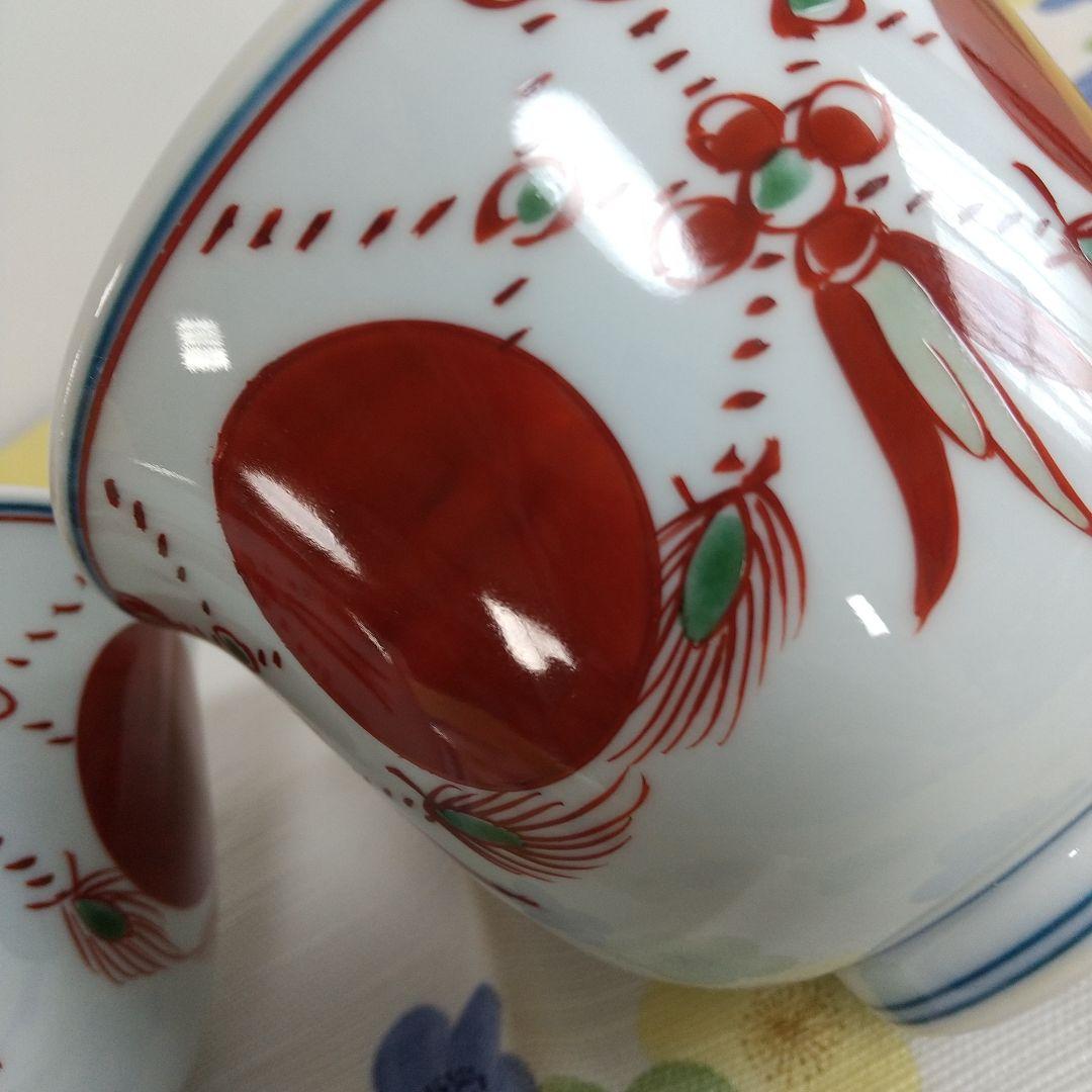 源右衛門窯⭐️赤絵瓔珞手 丸型 2個組 小鉢
