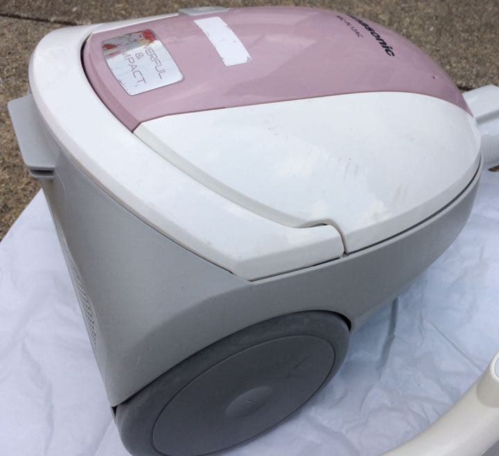 松下 2012年 紙パック式掃除機 MC-PL12AC-P 白桃