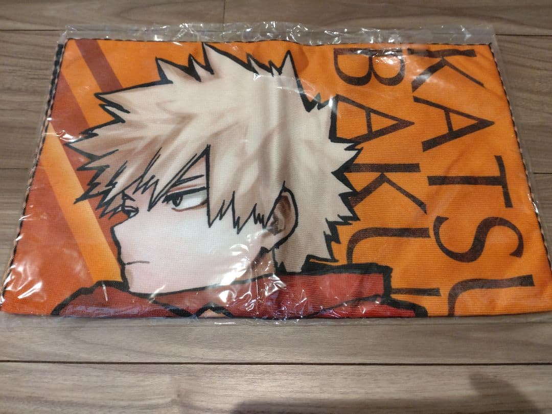 新品未開封　僕のヒーローアカデミア ヒロアカ 大判タオル 緑谷出久 爆豪勝己