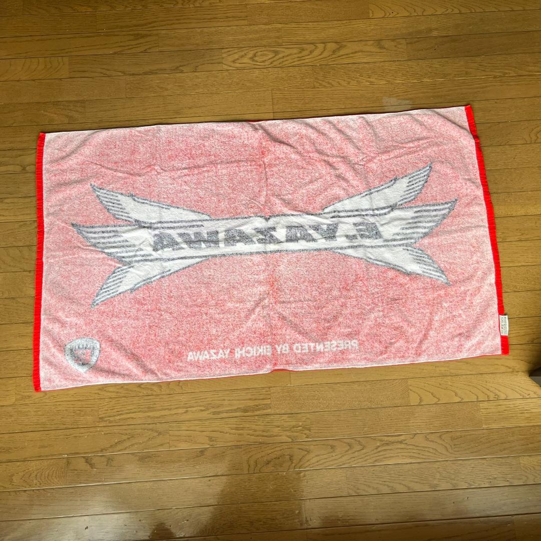 E,YAZAWA 矢沢永吉 スペシャルビーチタオル 赤羽