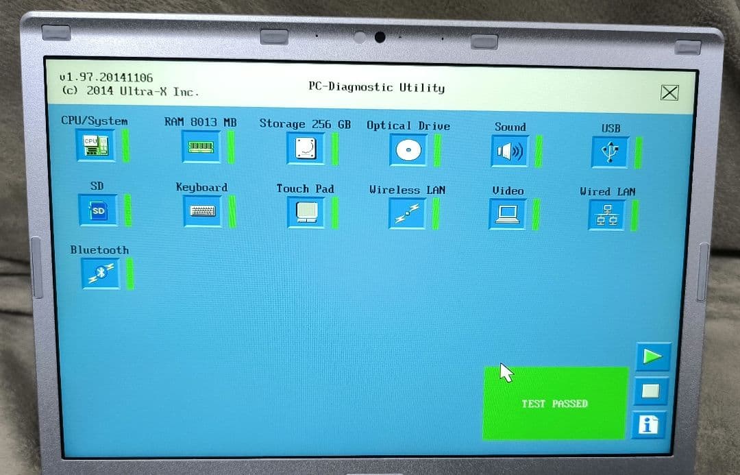 Panasonic Let's note CF-SZ6 中古ノートPC 快適