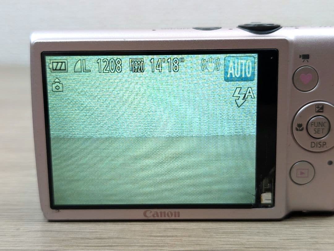【動作品・限定モデル】Canon キャノン IXY 600F シャンパンピンク