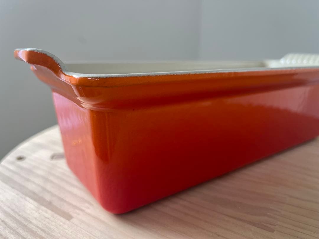 Le Creuset ル・クルーゼ テリーヌ皿　オレンジ 耐熱容器 28cm