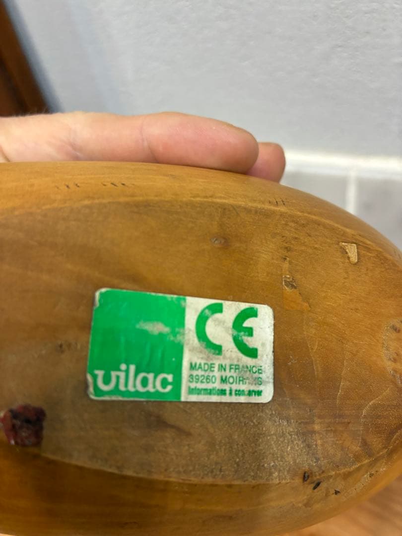 made in France 木製帆船型置物 2個セット　ヨット　PARI