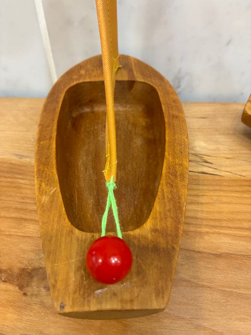 made in France 木製帆船型置物 2個セット　ヨット　PARI
