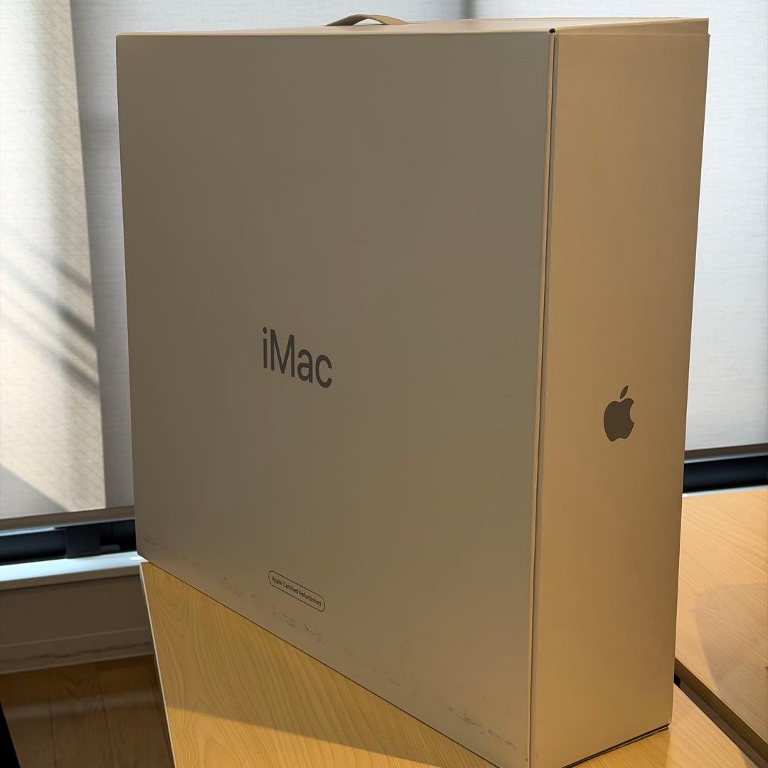 【超美品】iMac M3 2023 シルバー 16GB 512GB