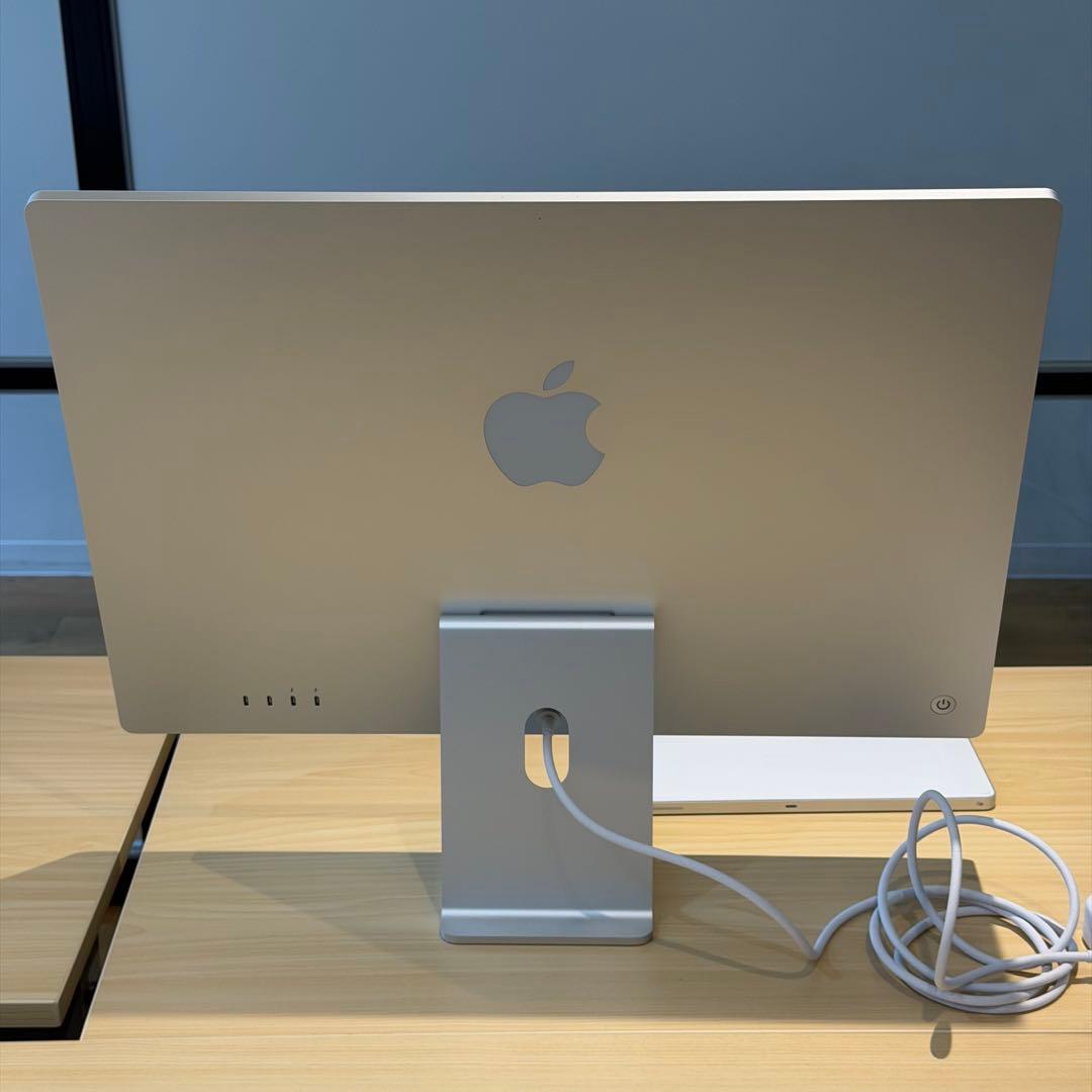 【超美品】iMac M3 2023 シルバー 16GB 512GB