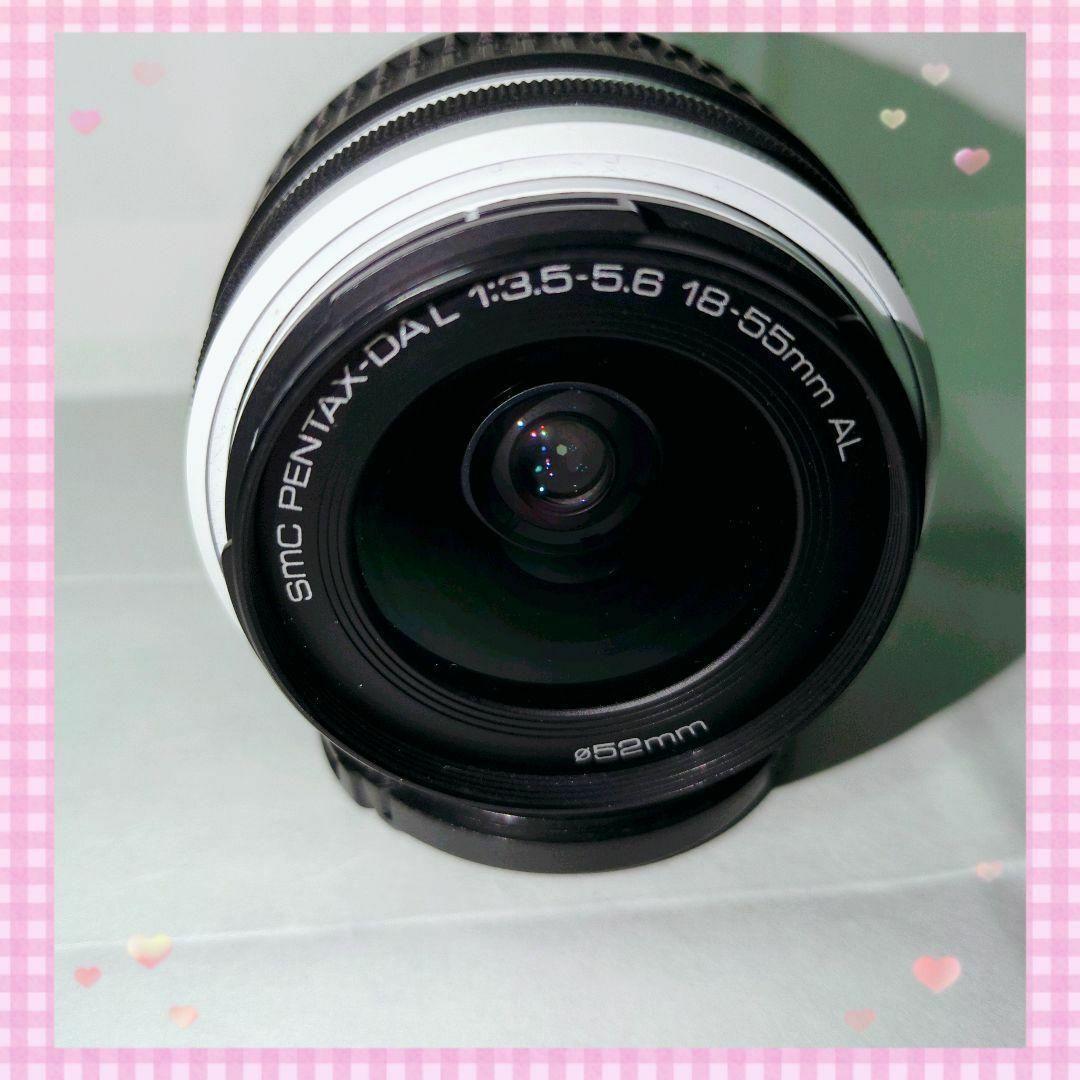 ❤️Pentax K-x ❤️ホワイト❤️ＳＤカード付✨スマホ転送可✨