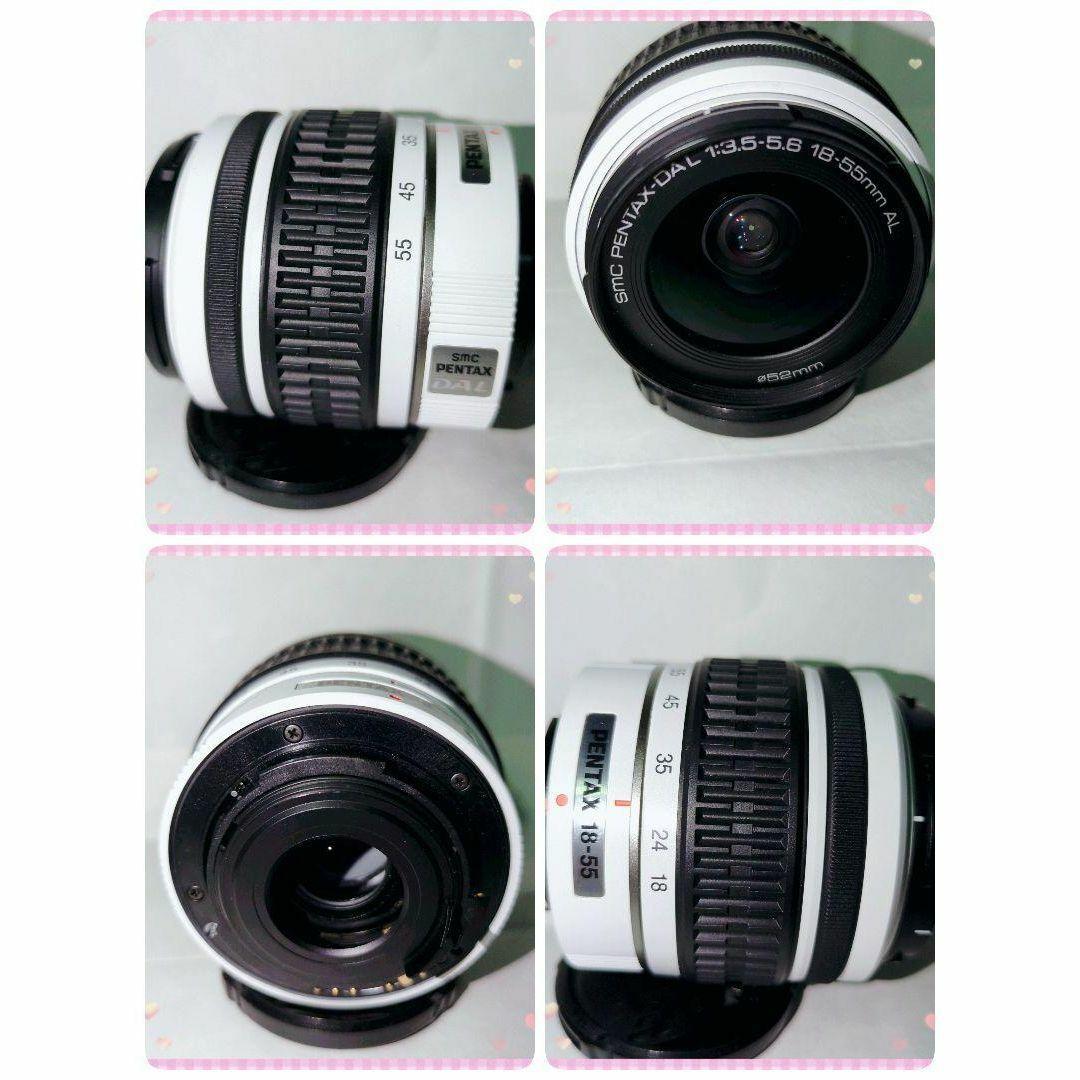 ❤️Pentax K-x ❤️ホワイト❤️ＳＤカード付✨スマホ転送可✨