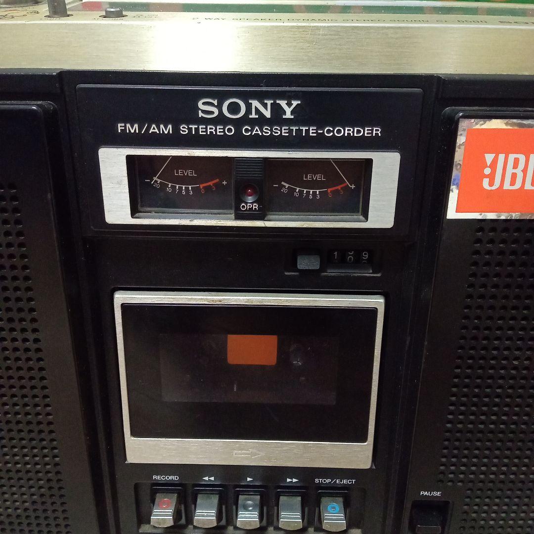 SONY CF-6500 FM/AM ステレオカセットコーダージャンク品