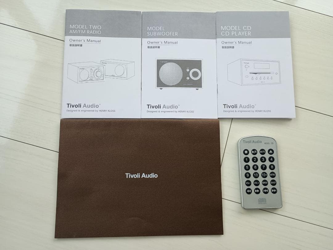 【中古】Tivoli Audio MODEL TWO/CD/SUBWOOFER