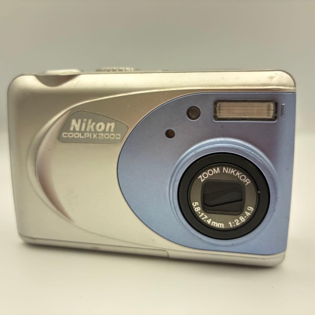 希少・動作品 ★Nikon COOLPIX E2000 単3電池 レトロデジカメ
