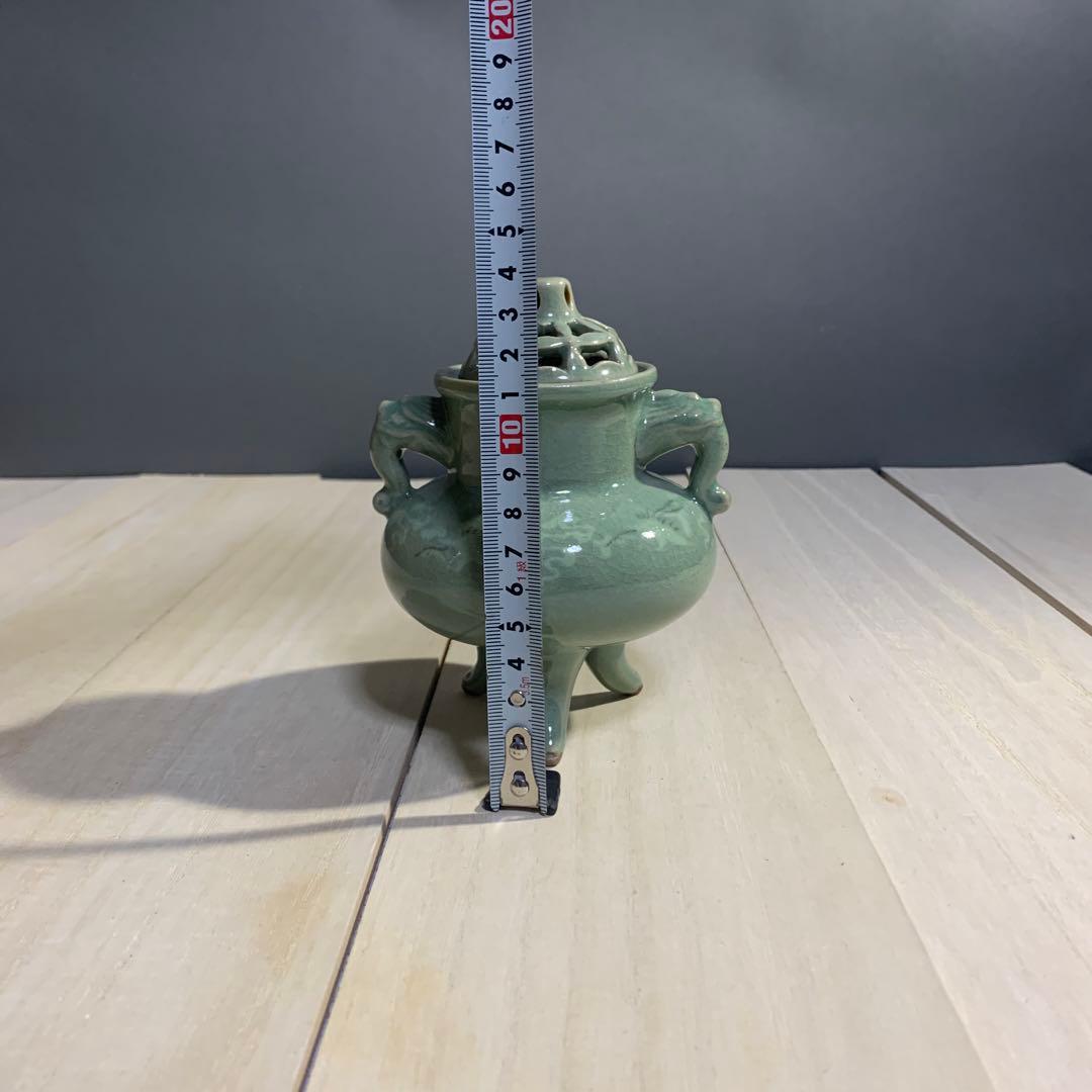 韓国人間文化財　海剛　高麗青磁　香炉