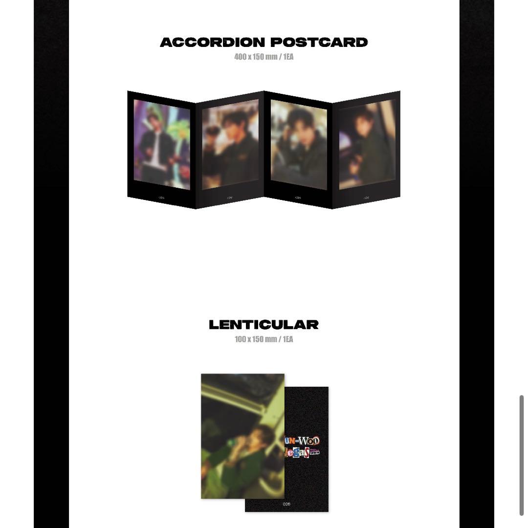 チャウヌ Las Vegas PHOTOBOOK 2ver.フルセット 特典付き