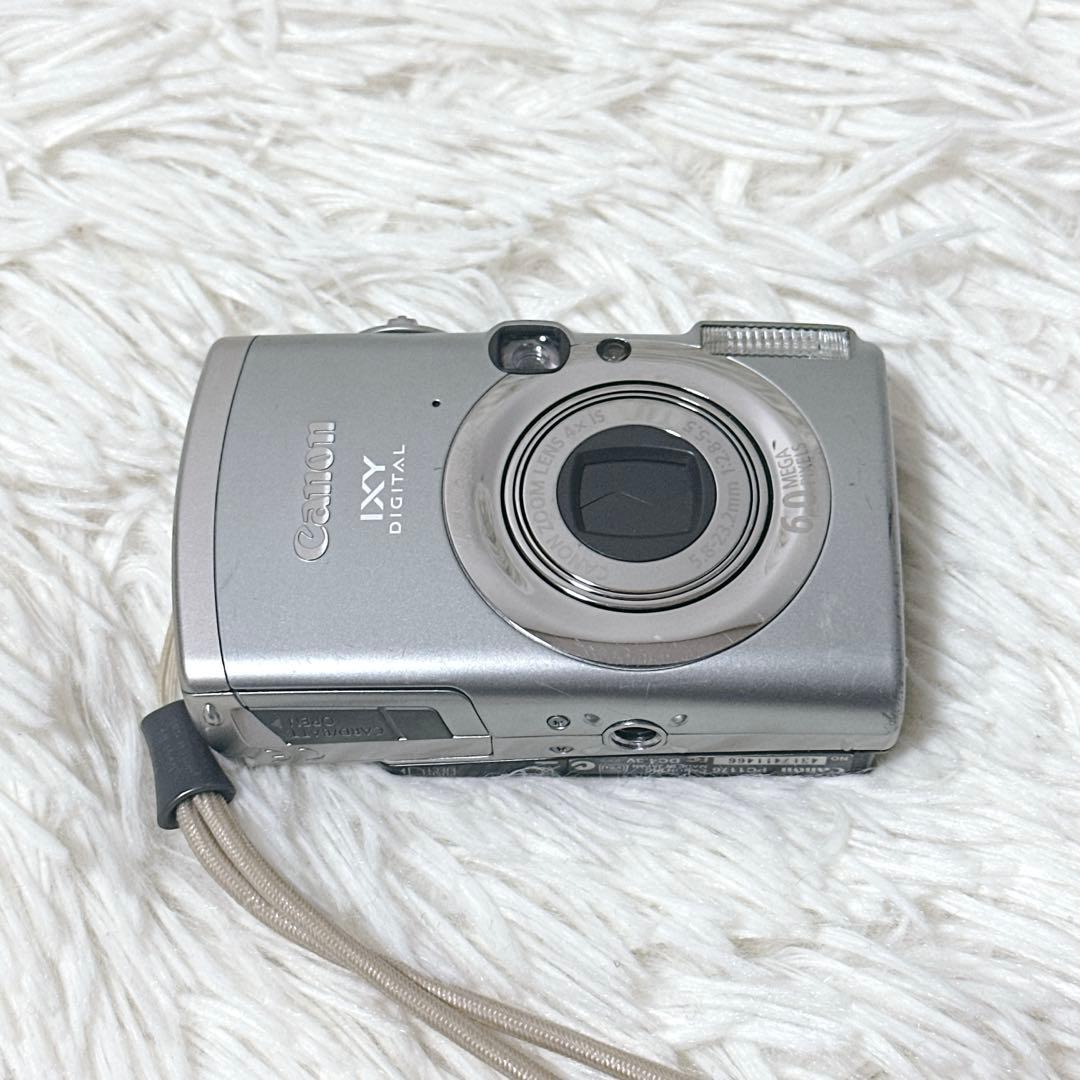 【美品】Canon IXY DIGITAL 800 IS デジカメ シルバー