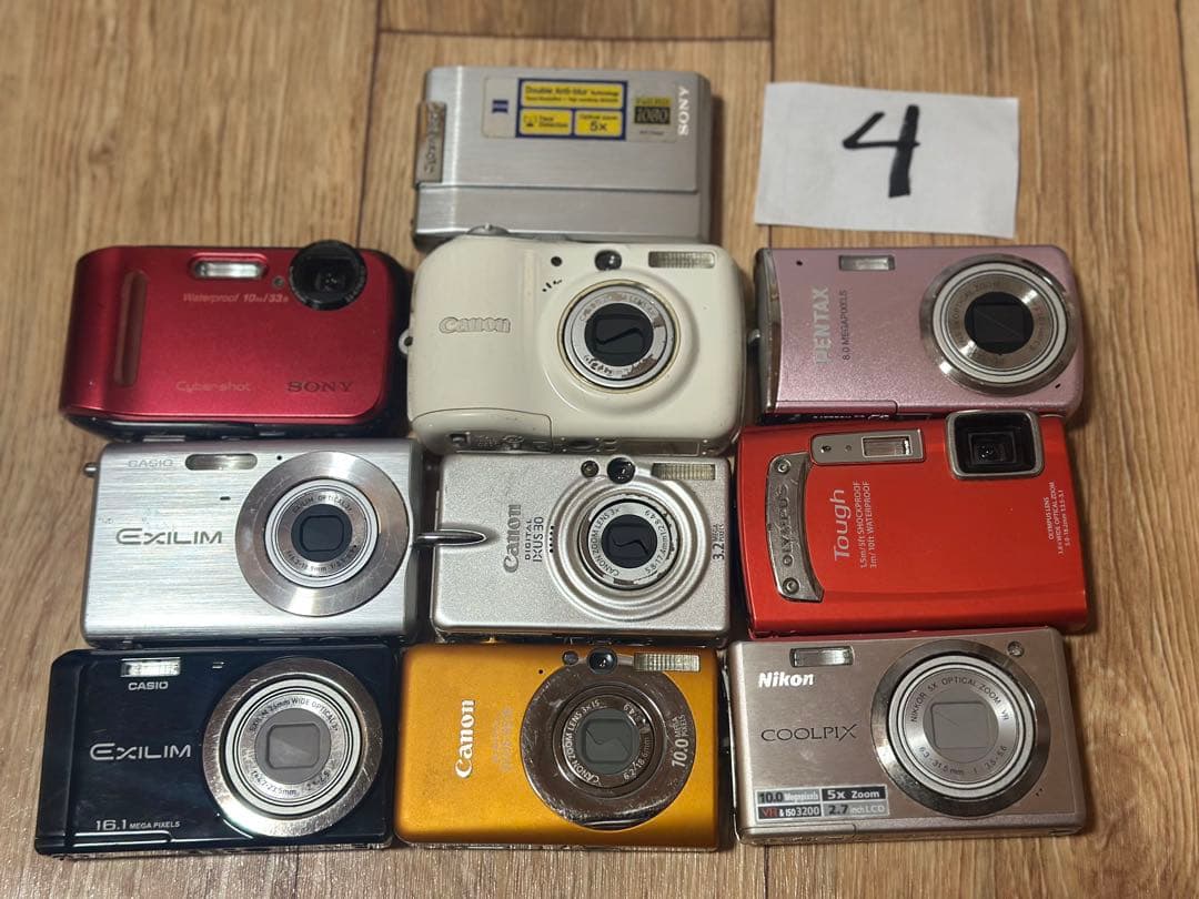 10台 デジカメラ まとめ【動作未確認ジャンク扱】④