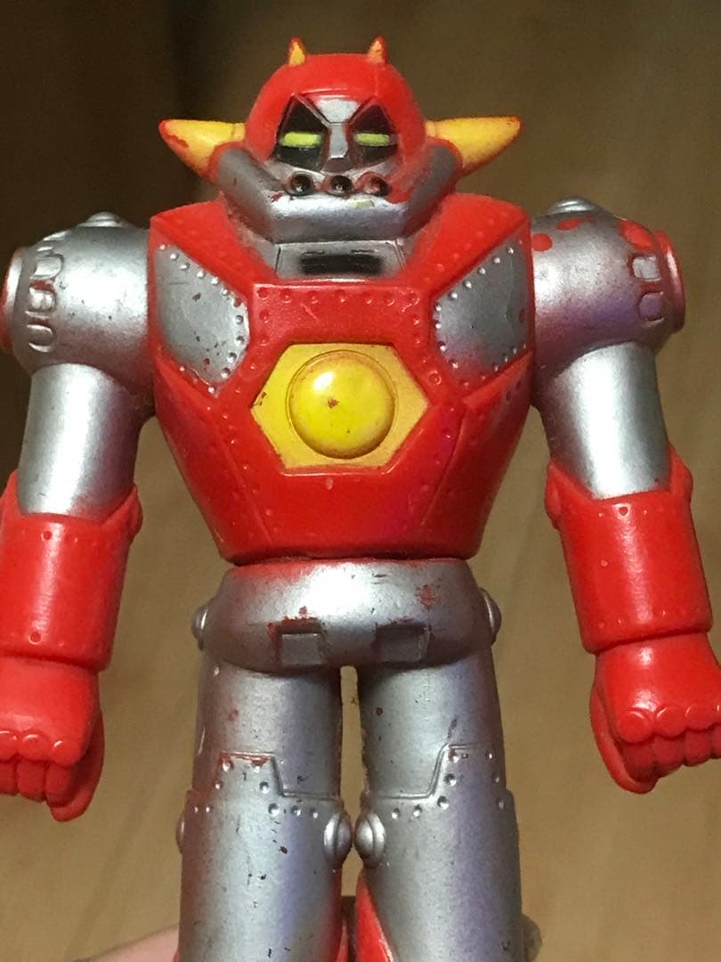 当時物ブルマァクUFO戦士ダイアポロン ソフビフィギュア日本製東急エージェンシー