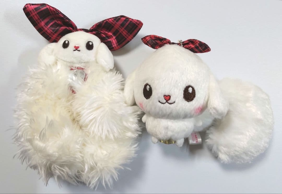 プリティーリズム　ペアチャム　ミミー　ぬいぐるみマスコット　シュシュ　2点セット