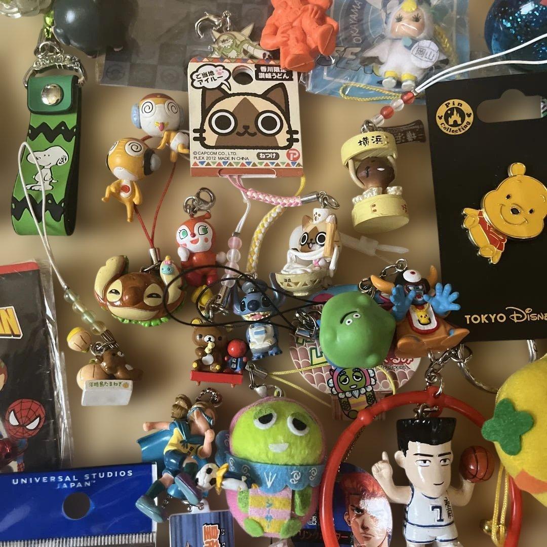 平成レトロ　キャラクターグッズ セット ご当地　キーホルダー　なめこ　リラックマ