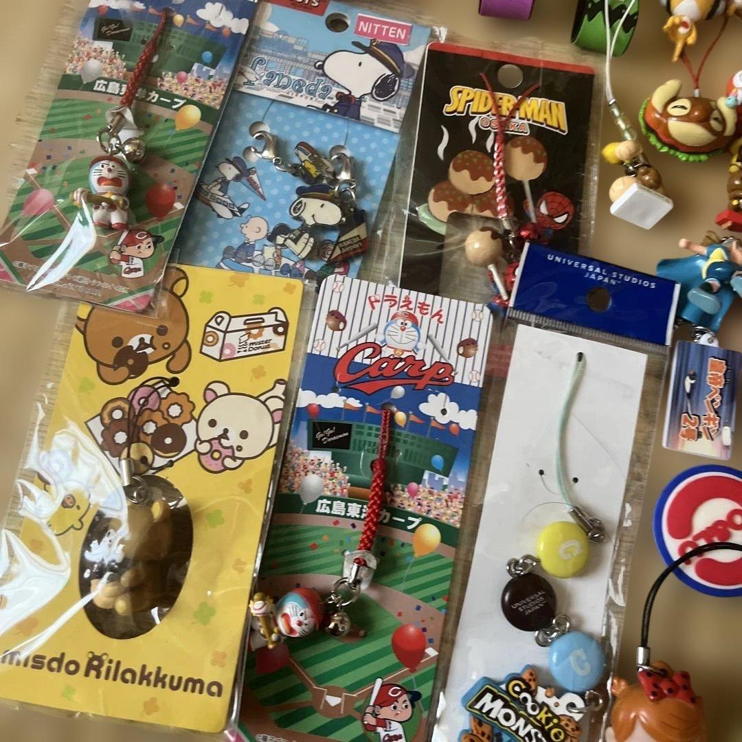 平成レトロ　キャラクターグッズ セット ご当地　キーホルダー　なめこ　リラックマ