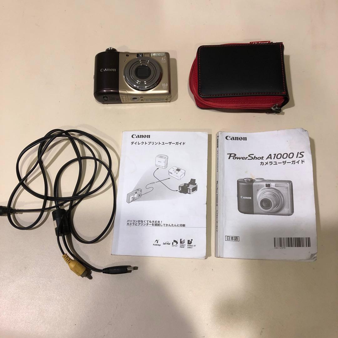 CANON PowerShot A1000IS キヤノン デジカメ
